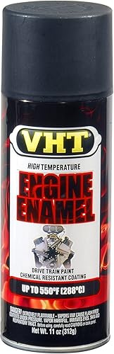 VHT Esmalte de motor de alta temperatura  11 onzas Aerosol, (caja de 6)