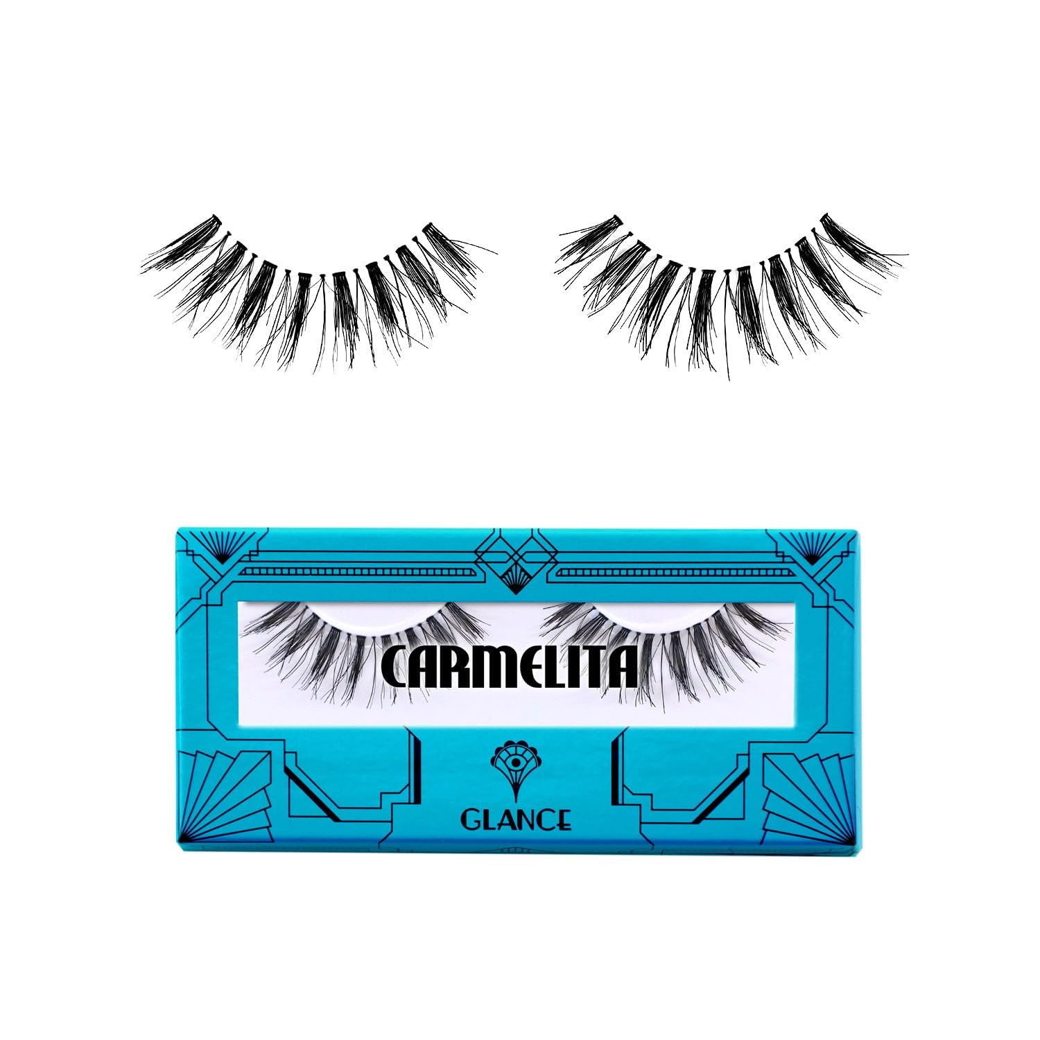 – Carmelita | Wispy | 100% Natural Hair | Natural False Eyelashes | Reusable | Vegan