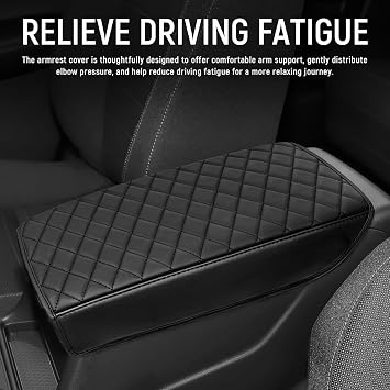 Center Console Armrest Cover Compatible with Honda 2023-2025 2026 CRV (Include Hybrid) Accessories Leather Material Center Console Liner Protection