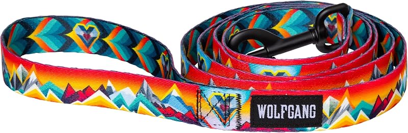 Guia de Adestramento para Cães Wolfgang Venture em Poliéster, Estampa Mountainvibes, Grande