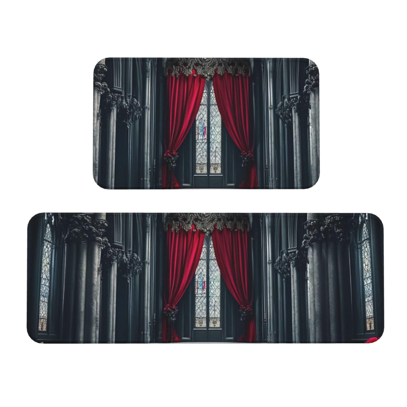Cómodos tapetes de pie con diseño acolchado superior y base protectora para el hogar 1