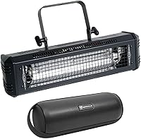Vista 1 de American DJ Mega Flash DMX 800w DMX luz estroboscópica con sensor de sonido + altavoz gratis