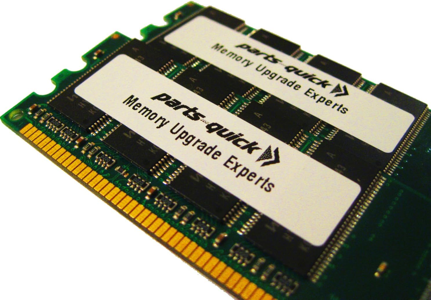 parts-quick 2GB Kit (2 X 1GB) PC3200 400MHz 184 pin DDR SDRAM ECC DIMM Server Memory RAM for Sun Fire X2100 Server. Equivalent to Sun Part Numbers: X8006A, 540-6465 Brand