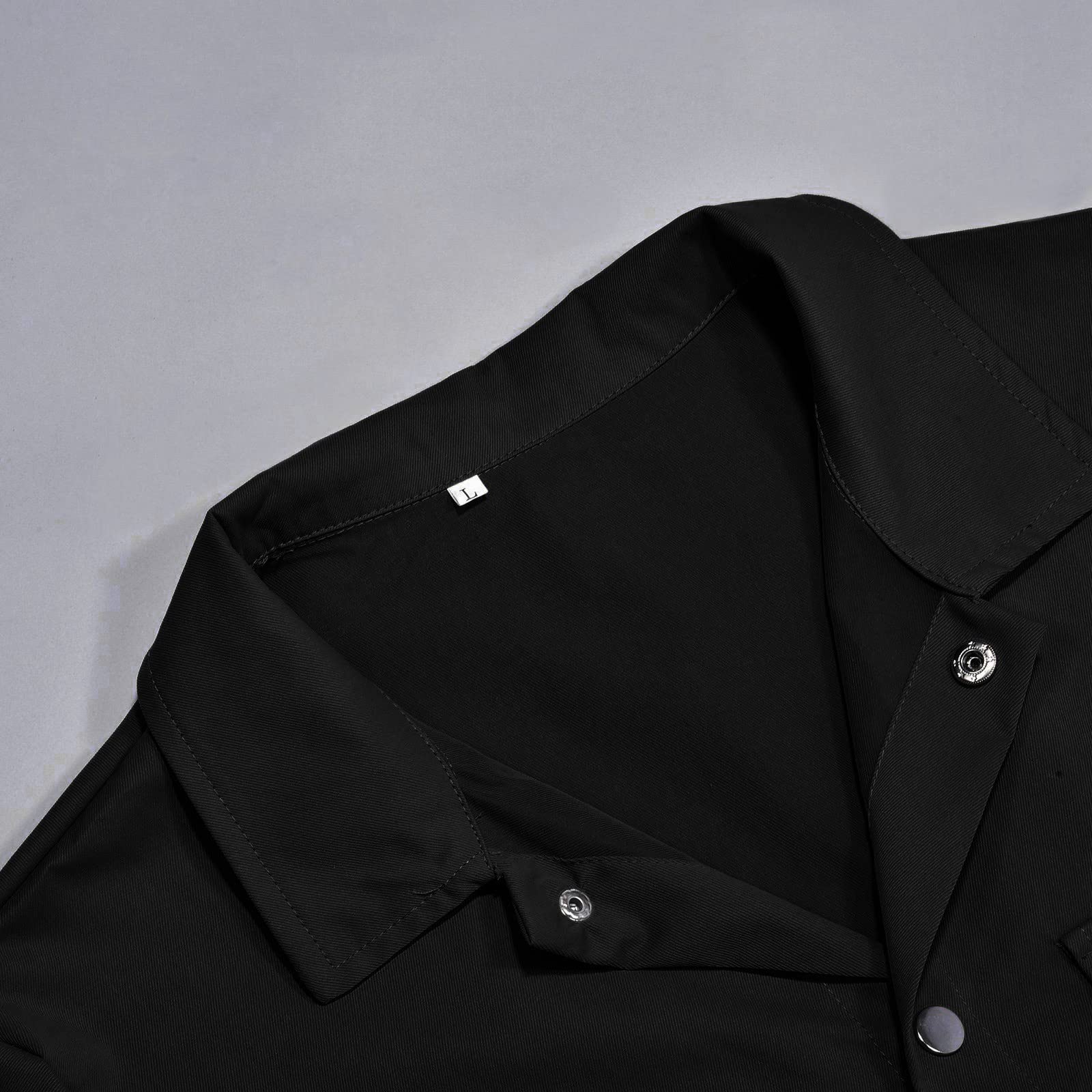 Vestito Elegante Completo Estivo Pantaloni Cargo Casual da Uomo Pantaloni da Trekking Pantaloni da Jogging da Allenamento Pantaloni della Tuta Camicia con Colletto rovesciato Abito Completo Vestito