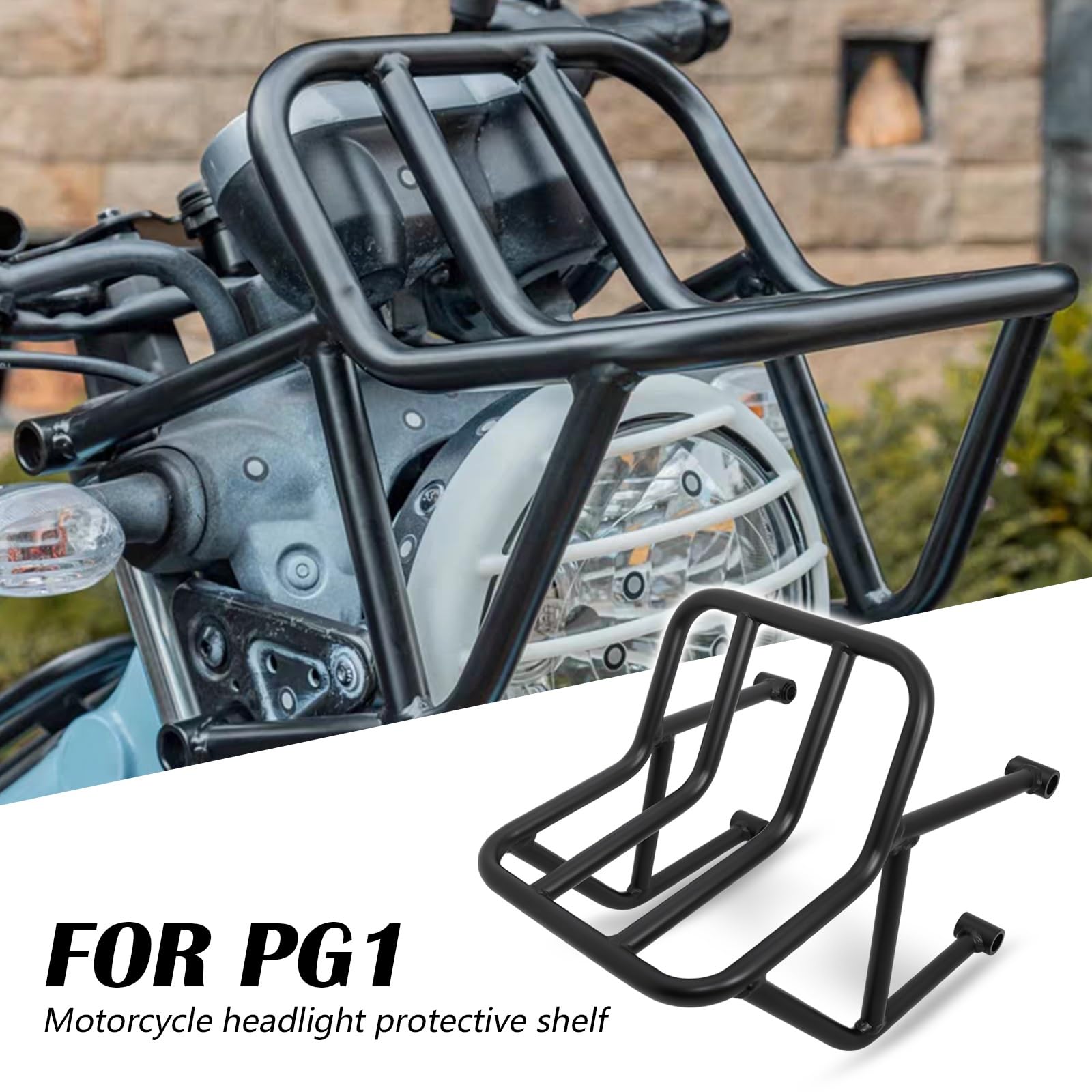 Tylny regał na bagażnik motocyklowy Pasuje Do PG-1 2023 2024 2025 2026 Stojak Na Bagaż Pasuje Reflektor Motocyklowy Półka Ochronna Akcesoria Modowe