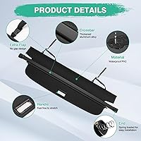 Vista 500 de Powerty Cubierta de Carga para Accesorios Kia Sportage 2023-2025 2026, Textura de Lona Cubierta Retráctil para Maletero Trasero de Carga de Equipaje