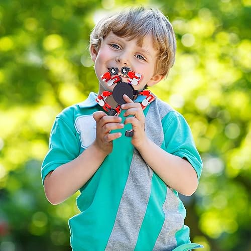 Miniatura 6 de Juguetes transformables para la punta del dedo giroscopio mecánico juguete de mano creativo juguete giratorio para aliviar el estrés robot