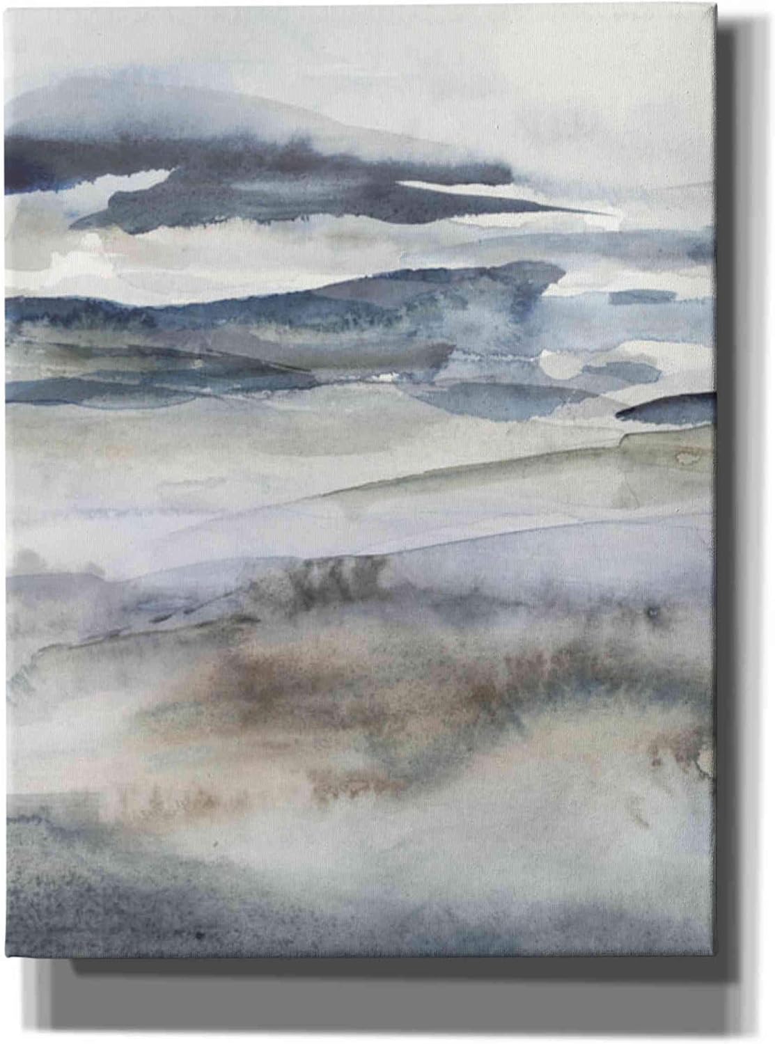 Epic Graffiti 'Neutral Salt Spray I' by Victoria Borges Canvas Wall Art, 12"x16"