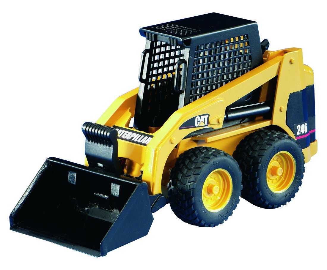 BRUDER - 02431 - Chargeur CATERPILLAR - Jaune