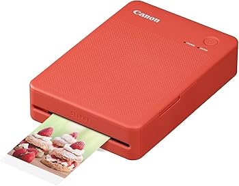 Amazon.co.jp: Canon SELPHY QX20 RD フォトプリンター 昇華型 287 x