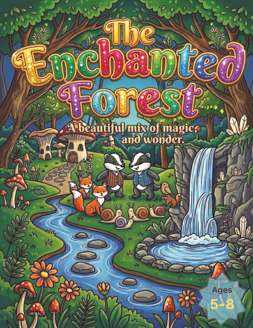 The Enchanted Forest: A beautiful mix of magic, nature, and wonder.