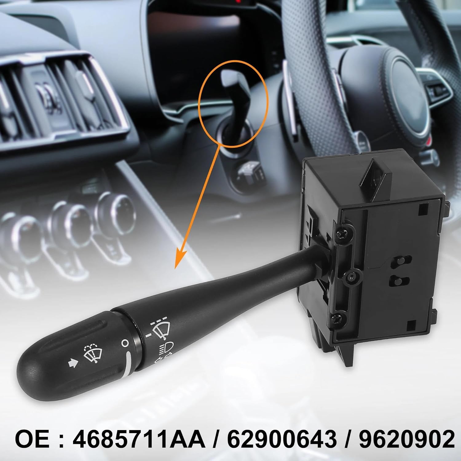 Car Cruise Control Switch, for Dodge, for Grand, for Caravan 4685711Aa Car Turn Signal Switch Auto Combination Switches 62900643, 9620902