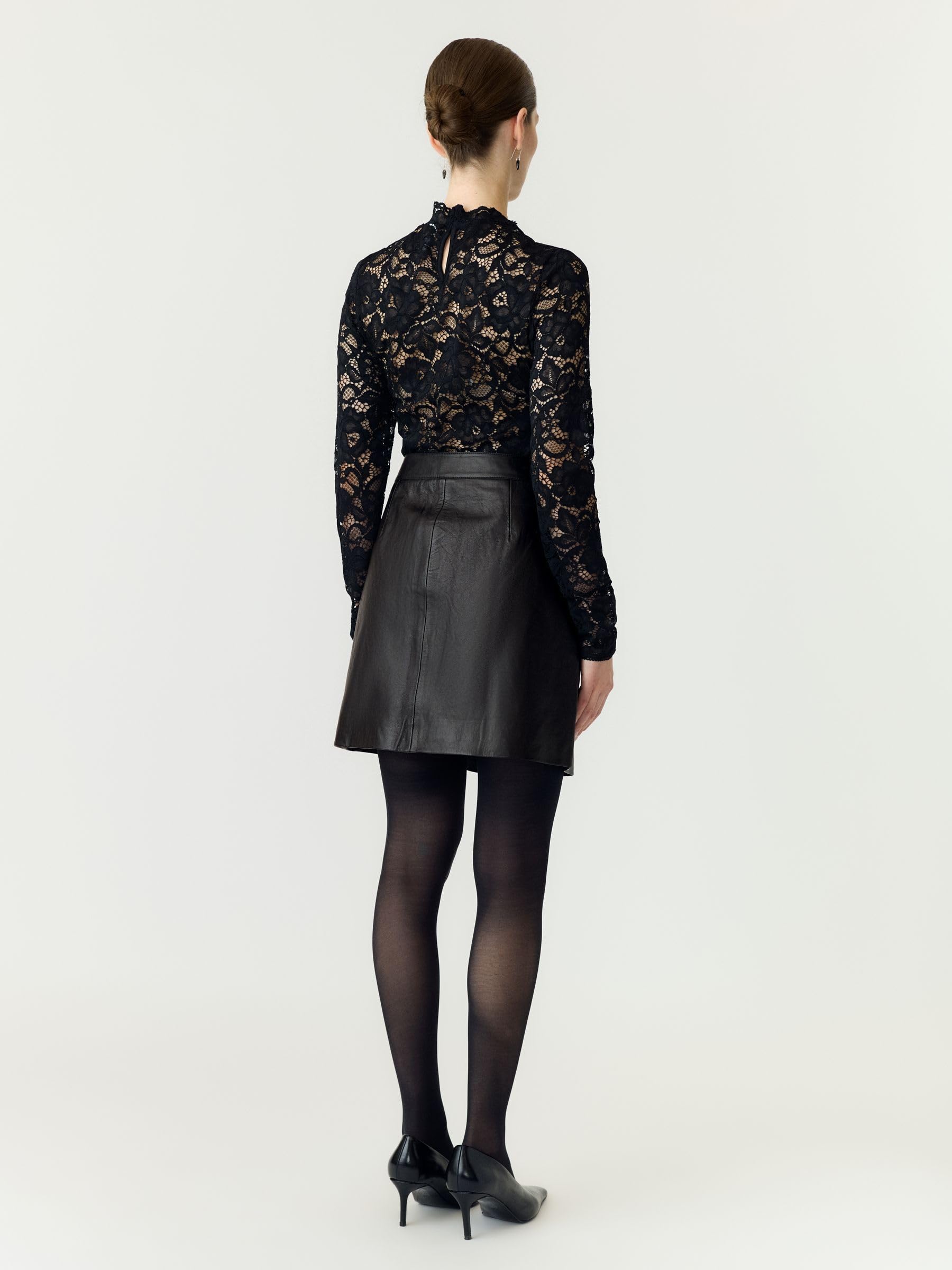 Yas Yas Lyma Hmw - Skirt in Pelle Noos Gonna Donna (Pacco da 1)