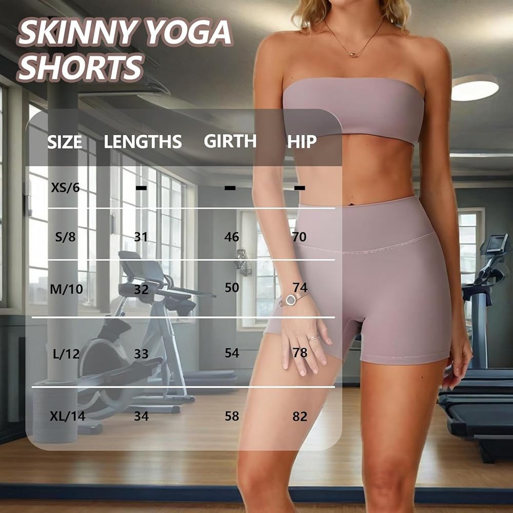 Gym Shorts For Women Pack Homma Women's Tummy Control Fitness