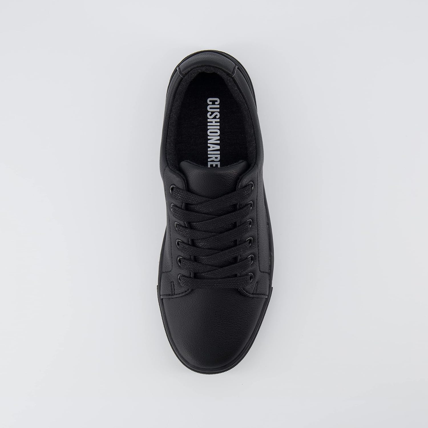 CUSHIONAIRE Women's Hashtag lace up Sneaker +Comfort Foam, Wide Widths Available