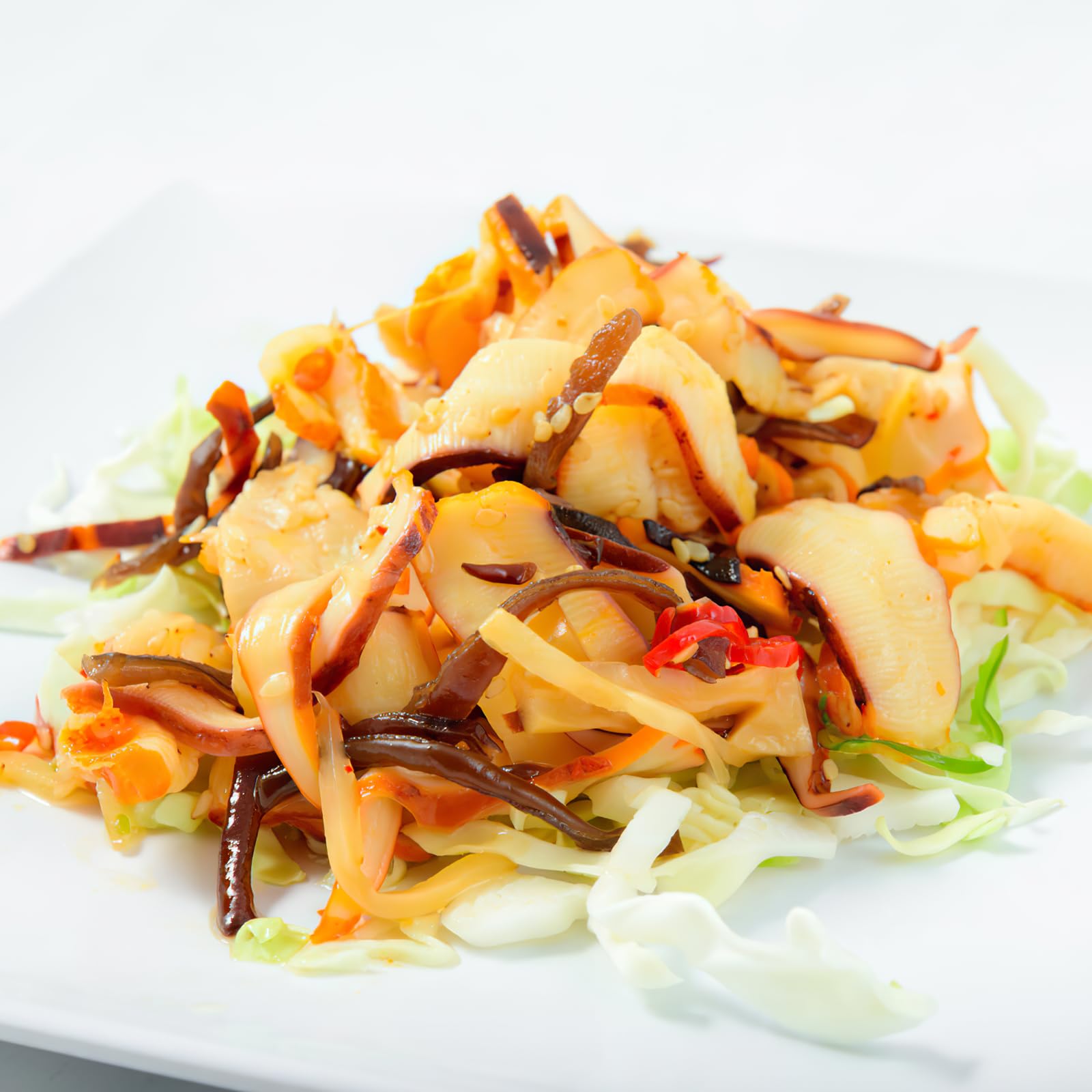 OCEANZEN's Calamari Salad - Squid Salad Light Seafood Delight(4.4 lbs)