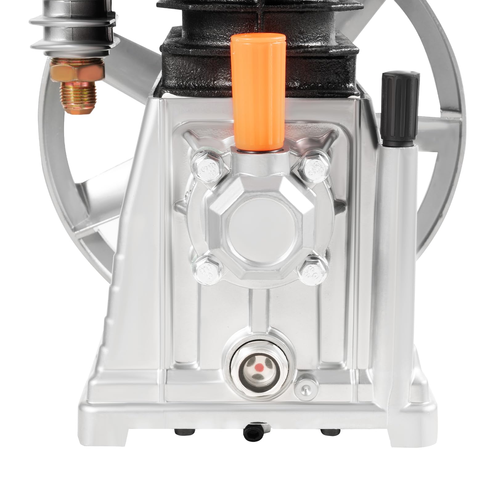 Pompa Compressore Aria VEVOR 3KW - Doppio Cilindro, 375L/min, 11 Bar, Per Officina E Industria - Foto 3