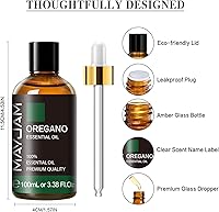 Vista 499 de MAYJAM - Aceite esencial de anís estrella, aceites puros de estrella de anís para difusores, 3.38 onzas líquidas, aceite esencial de anís estrellado