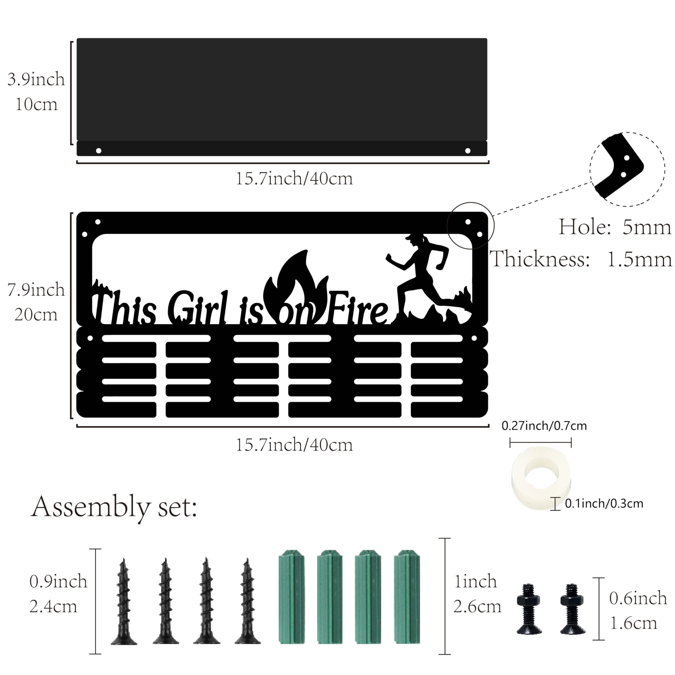 CREATCABIN Zwemmen medaillehouder trofee plank medaille hangers