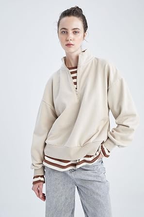 DeFacto Kad n Regular Fit Sweatshirt