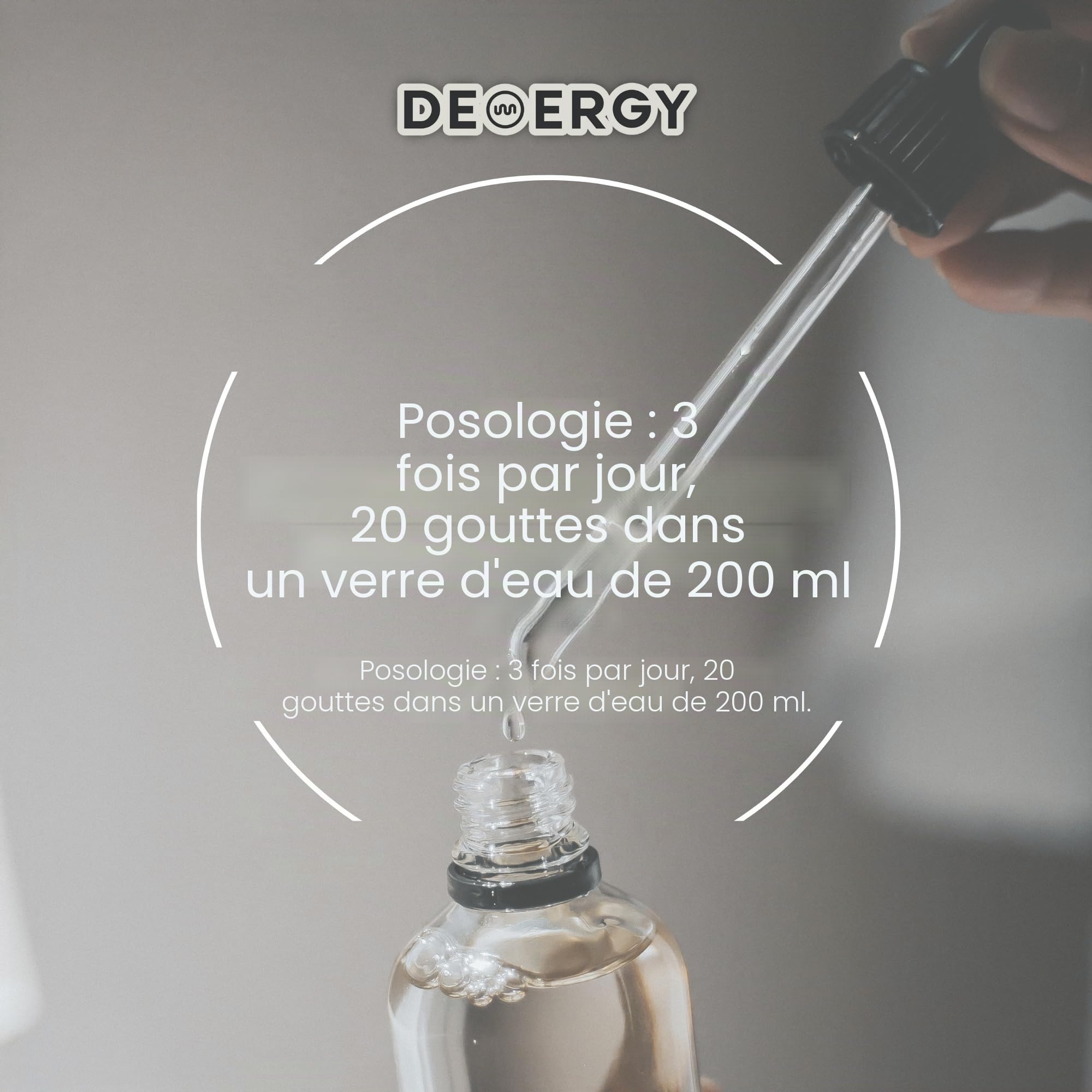 Chlorophylle liquide 60 ml Haute concentration sans alcool végétalien et 100 % naturel sans gluten
