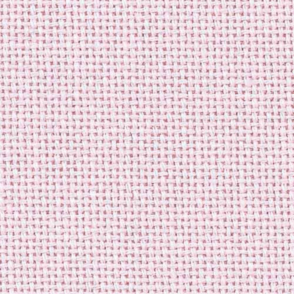 Zweigart 25Ct Lugana Evenweave-18X27" Needlework Fabric - Angel Blush