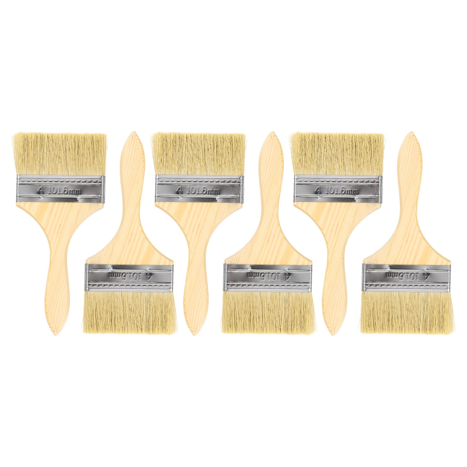 Pinceaux plats de peinture synthétiques pour embellir votre terrasse, vos portes et murs