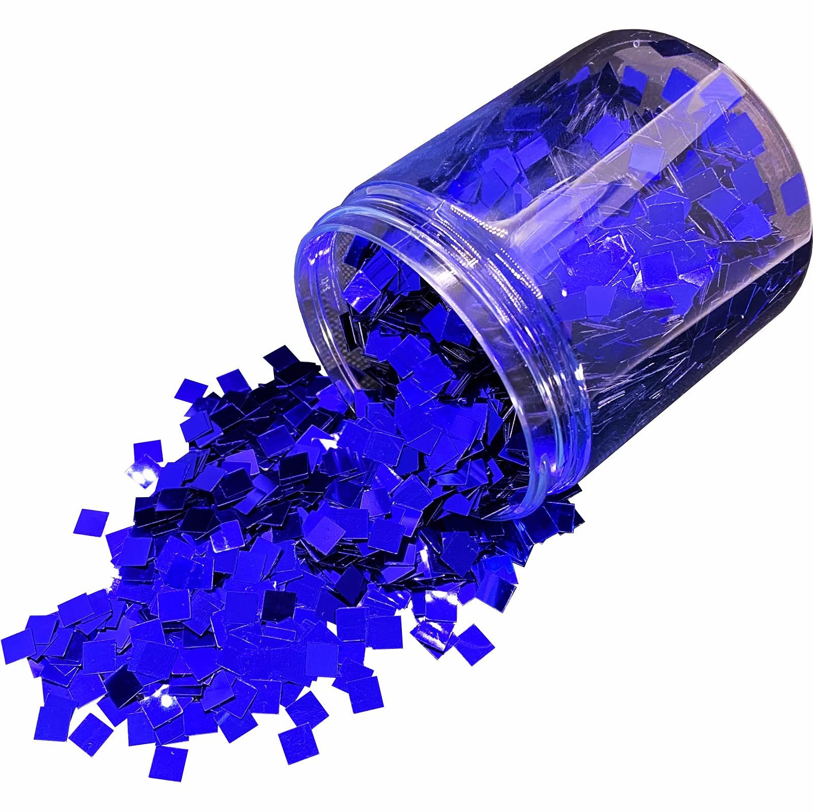 Dipoxy Glitter Lila/Blau 1000g 6x6mm Pailletten Epoxidharz Farbpigmente Epoxy Glitzer