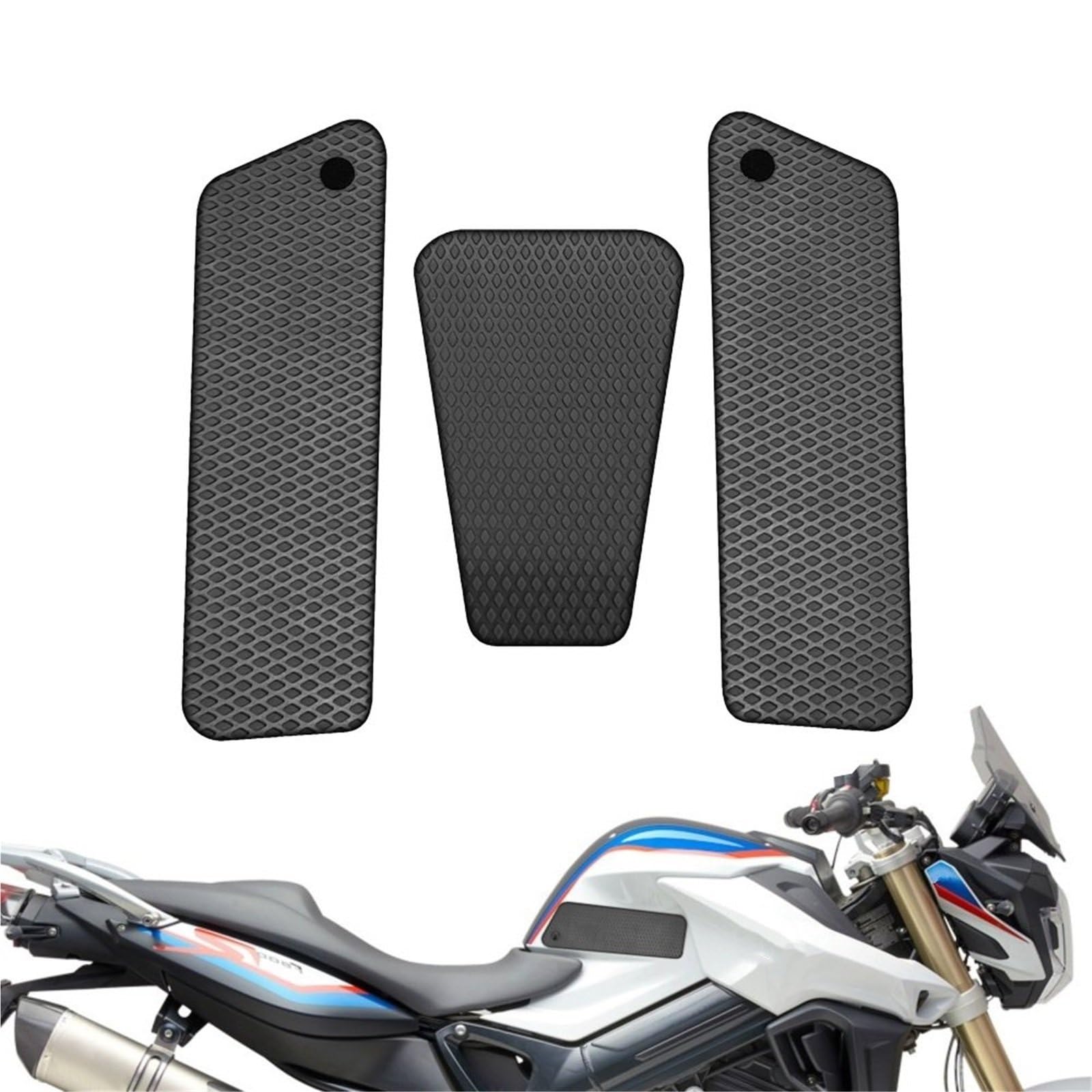 Decal Protection Motorcycle Parts Tank Traction Pad Anti Slip Sticker Gas Knee Grip Protector for BMW F800R 2009-2019