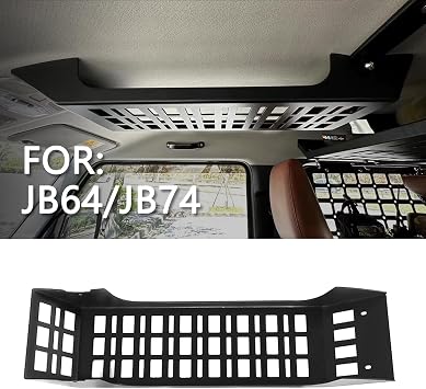 New Model Suzuki Jimny Storage Rack JB64 Jimny Sierra JB74 Storage Trunk Extension Shelf Trunk Storage Bracket Middle Extension Rack Luggage Shelf Hanging Storage Custom Interior Parts 2018-Present