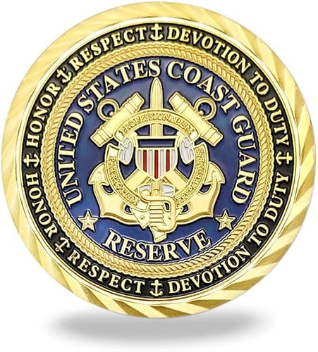 Miniatura 3 de WOERDA Moneda de desafío de la Guardia Costera de los Estados Unidos Moneda conmemorativa de oración