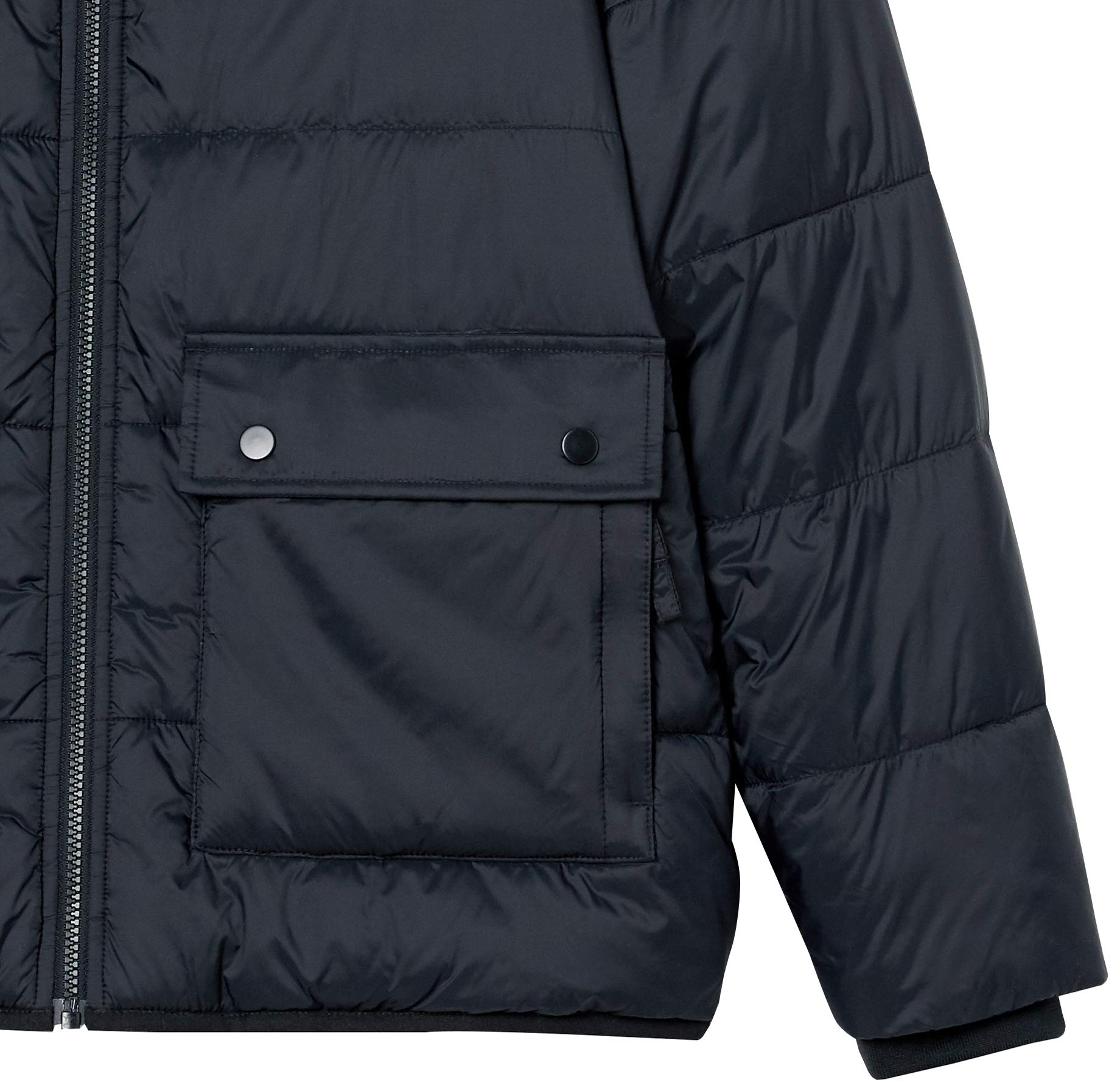 Amazon Essentials Uomo Piumino Imbottito Impermeabile a Maniche Lunghe Foderato in Sherpa