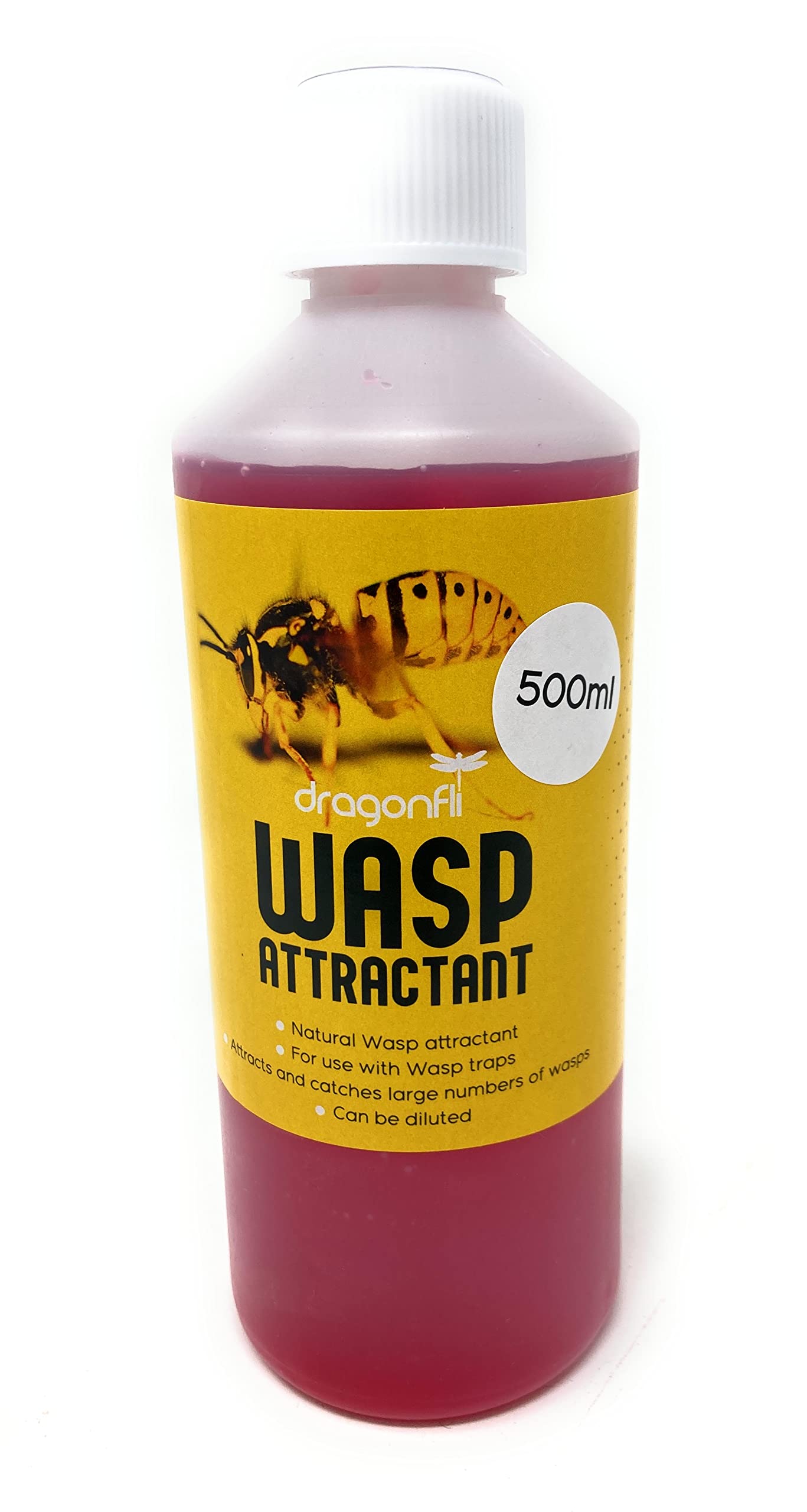 Dragonfli Wasp Trap Refill Liquid Bait Attractant - (500ml)