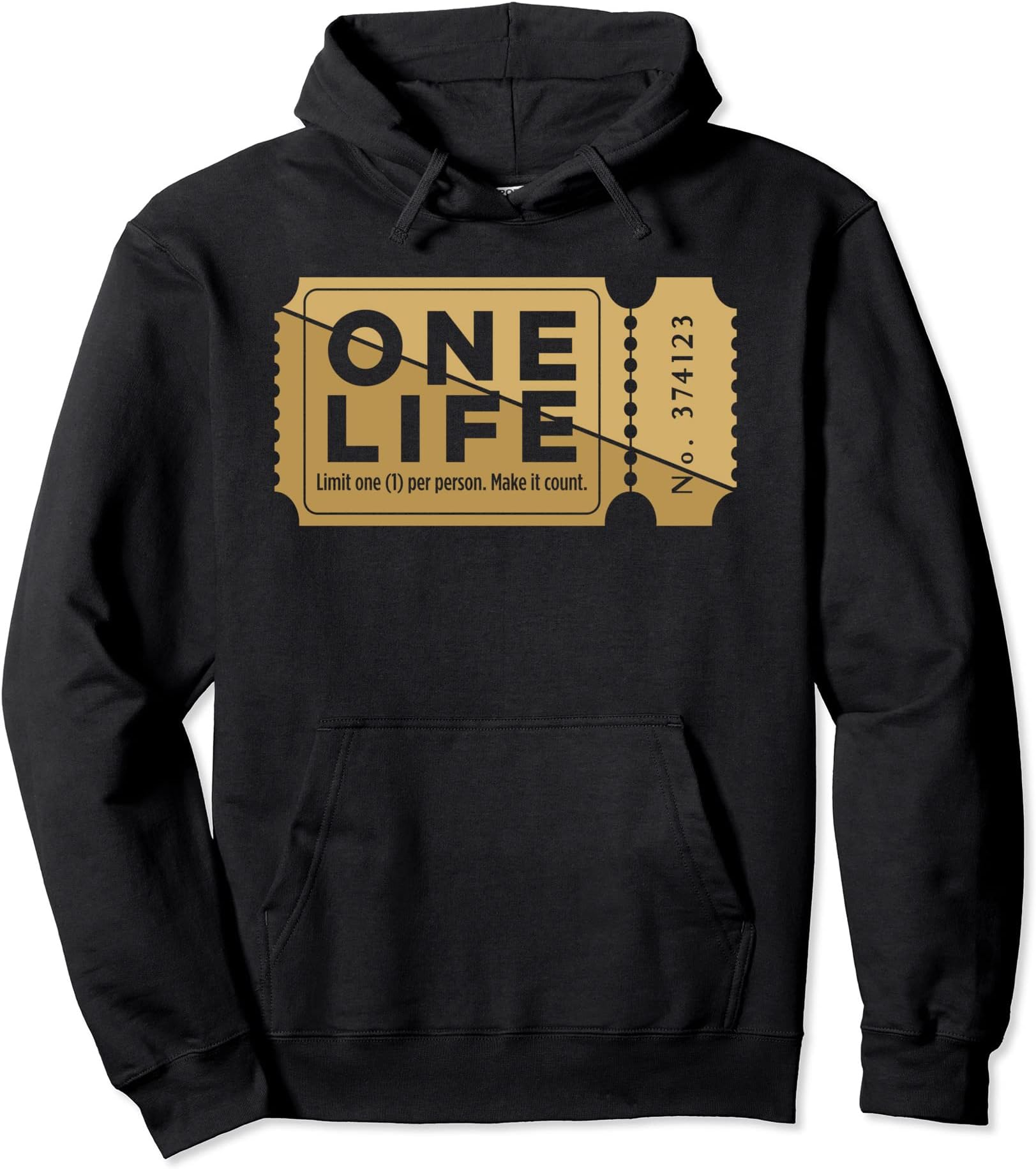 Groupon Design One Life Pullover Hoodie