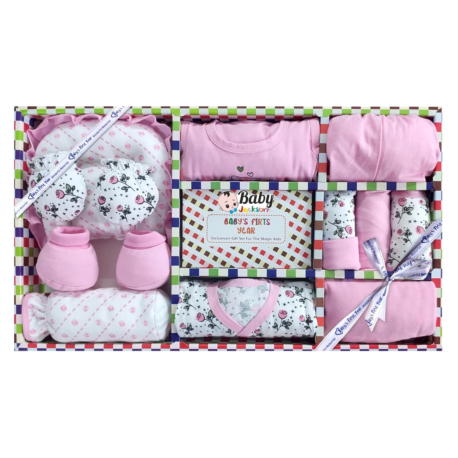 BABY JACKSON Newborn Clothing Gift Set, Pink, Baby's First Year, Exclusive Set for Girls - Review, Price and Buying Guide