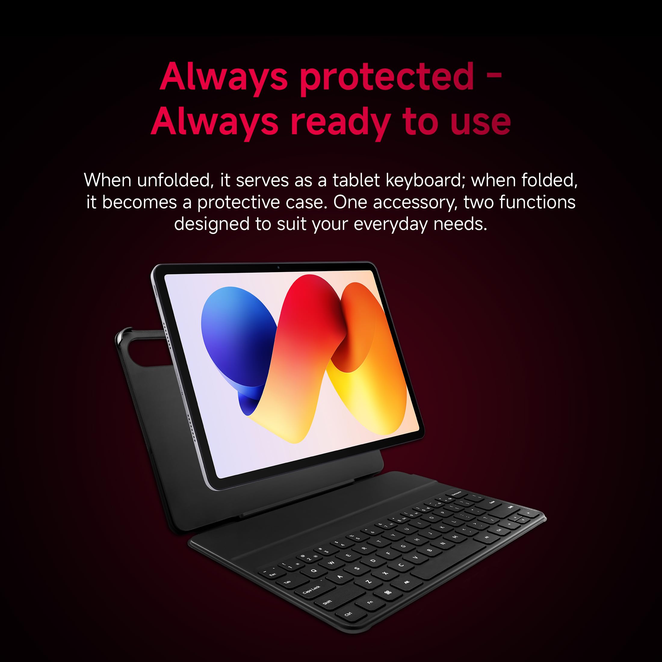 Amazon.co.jp: REDMI Pad 2 Pro キーボード 純正 人間工学 PCライクな