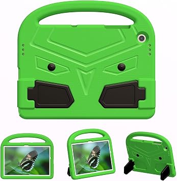 Anti-Yellowing Tablet Cover for Sumsung Galaxy Tab A9 Plus 2023 X216B Tablet Case for Kids,Lightweight EVA Shockproof Dropproof Stand with Handle and KickstandGreen