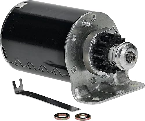 DB Electrical 410-22003 Arrancador compatible con/reemplazo para Briggs & Stratton, John Deere y United Tech, motor de arranque para cortacésped,