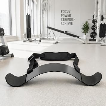 Arm Blaster for Biceps Curl Support with Adjustable Neck Strap & Padded Elbow Pads Strength Training Equipment for Bodybuilding Weightlifting Muscle Isolation & Arm Workouts at Home Gym