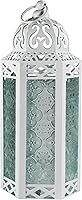 Vista 47 de VELA LANTERNS Farol portavelas decorativo, marroquí, gótico, morado, de 10.5 pulgadas, para mesa o colgar, decoración de Ramadán, decoración