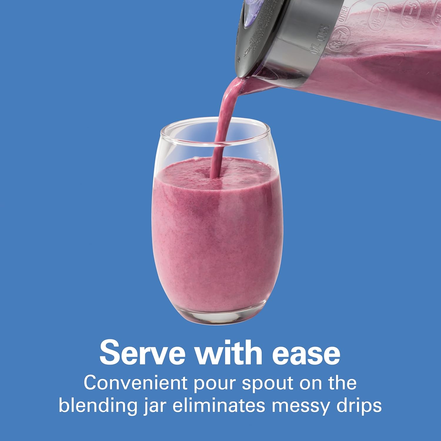 Hamilton Beach 10 Speed Smoothie Blender, 56 oz. capacity, R50190 (Renewed)