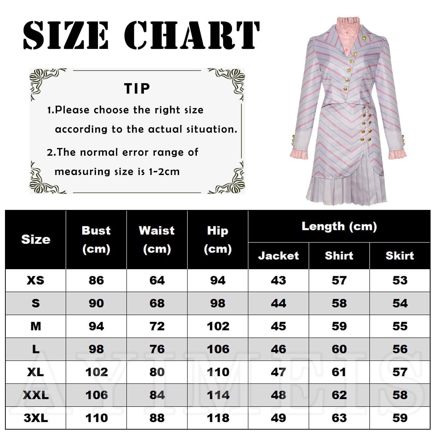 Glinda Cosplay Kostüm Wicked Hexe Verkleidung Hexen Kostüm Glinda Schuluniform Rosa Kleid Weihnachtstag Halloween Karneval Party Bühnenauftritt Cosplay Erwachsene