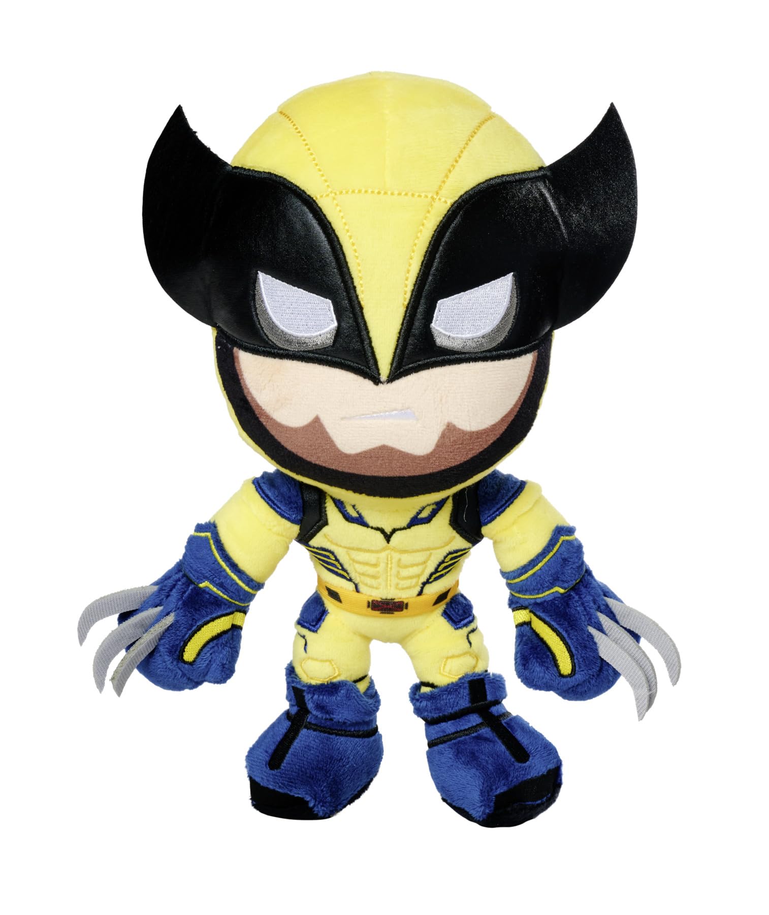 Simba MARVEL Wolverine plush figure 25cm medium size plush figure, from the MARVEL Studios Deadpool and Wolverine movie, toy for fans and collectors