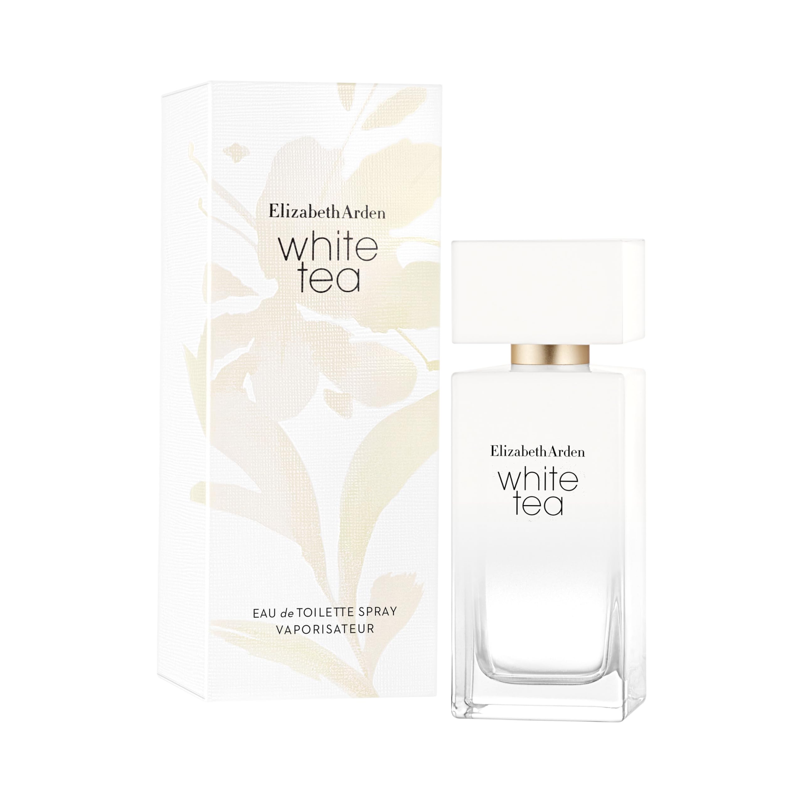 Elizabeth Arden - White Tea, Eau de Toilette Spray, Parfüm mit italienischer Mandarine, Weißer Tee-Extrakt und Madrasholz, blumig, feminin und süß, weiche Wärme, Parfüm für Damen - 50 ml