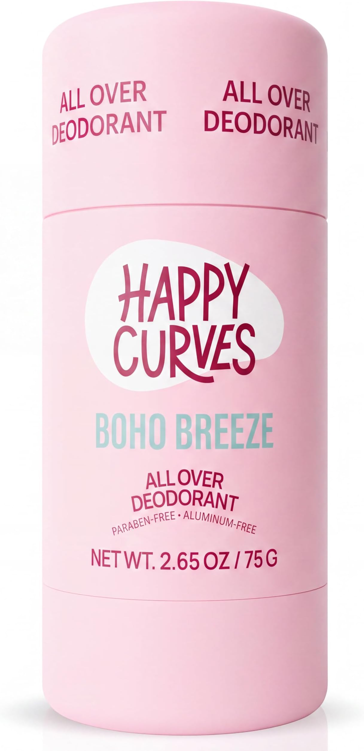 Whole Body Deodorant for Women - Aluminum-Free - All Day Layer of Full Body Protection for Odor Control, Sensitive Skin, & Private Parts (2.65 Ounce (Pack of 1), Boho Breeze)