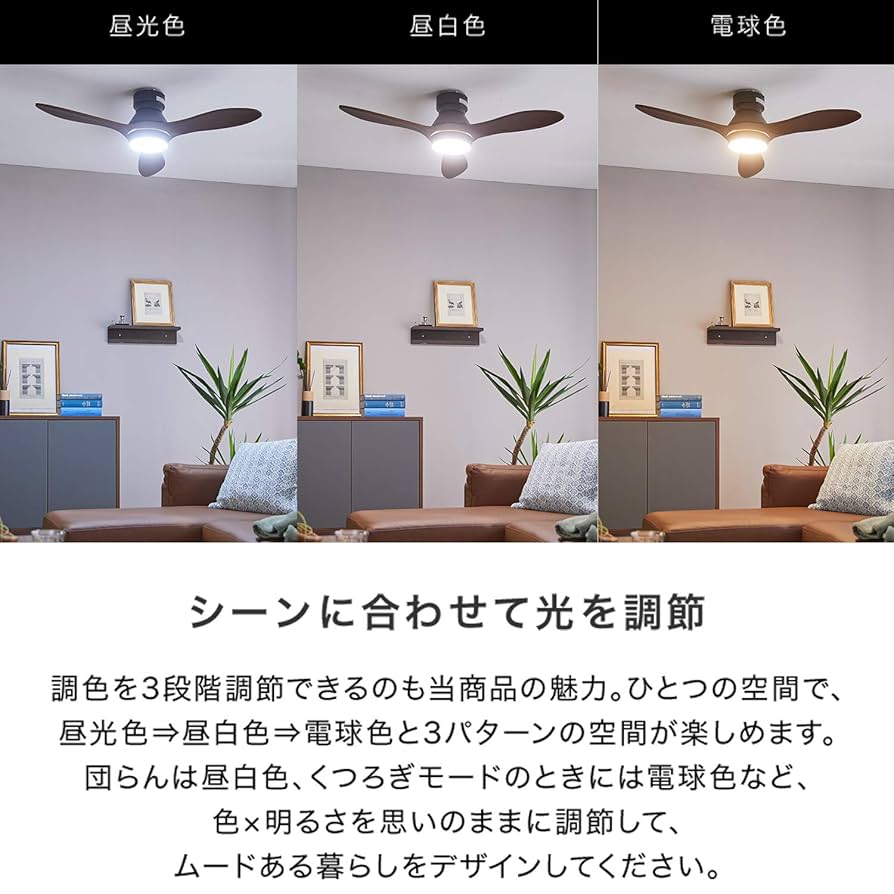 Amazon.co.jp : LOWYA ロウヤ シーリングファンライト