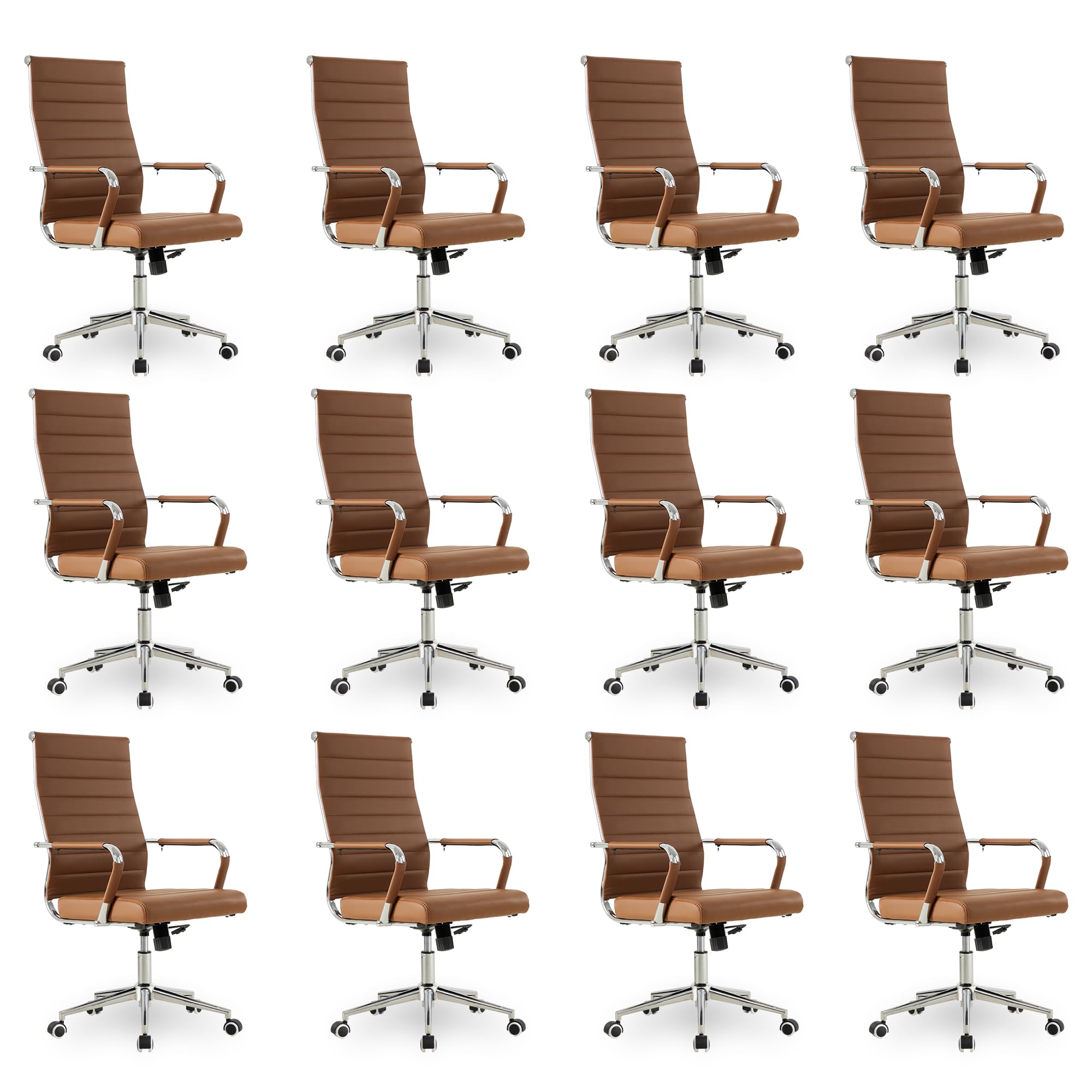 Okeysen Executive Ribbed Desk Chair
