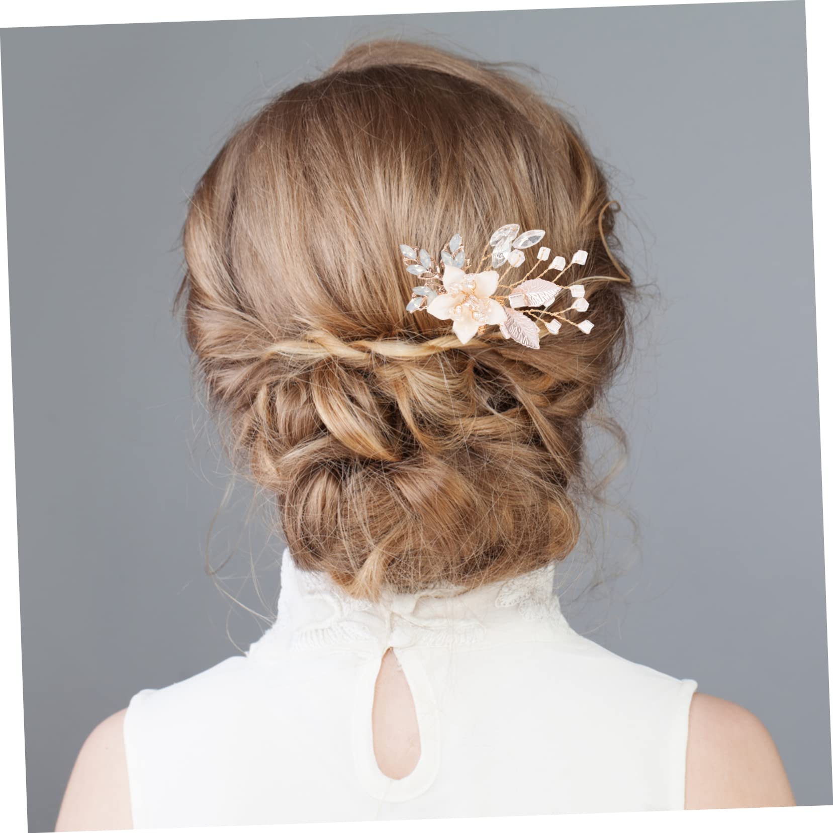 DOITOOL 5paare Rhinestone Flower Haarspangen Für Hochzeiten Elegante Braut Haarschmuck Mit Funkelnden Wasserdiamanten Für Einen Unvergesslichen Auftritt Bei Feierlichkeiten Und Festen
