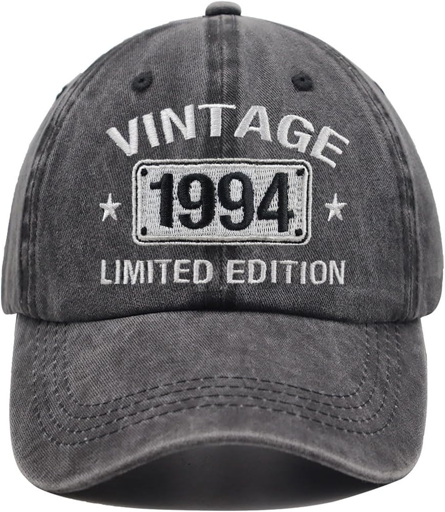 Vintage 1994 1993 1992 1991 1990 1989 1988 1987 1986 1985 Limited Edition Adjustable Embroidered Baseball Cap