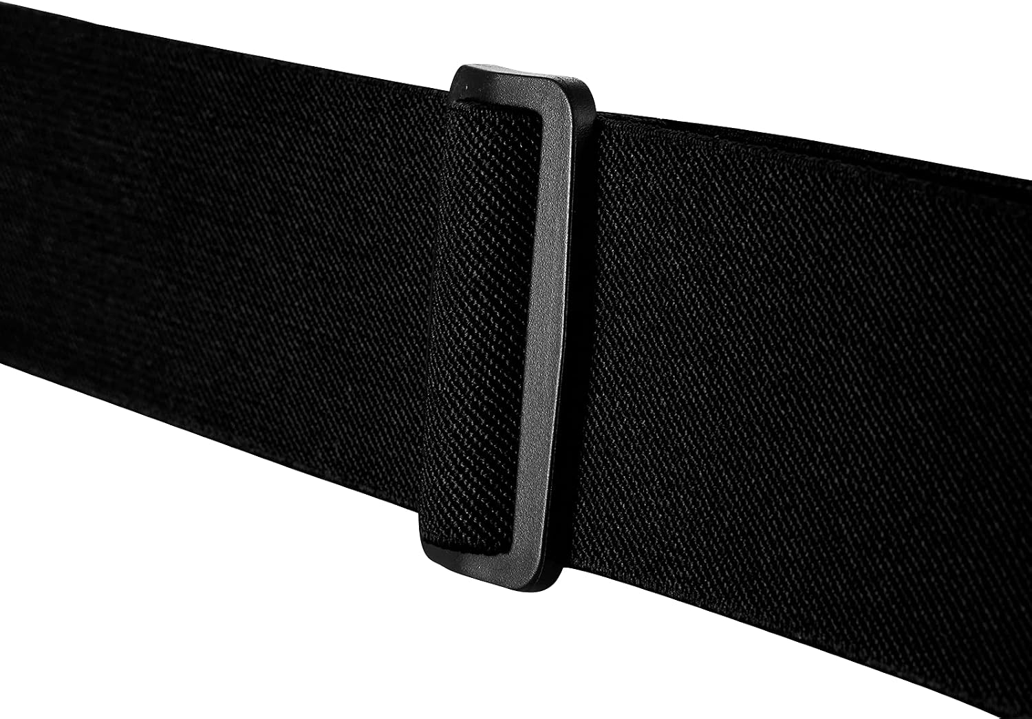 Buyless Fashion Mens Suspenders - 48" Elastic Adjustable Heavy Duty 2" Wide - X Back With Black Hooks
